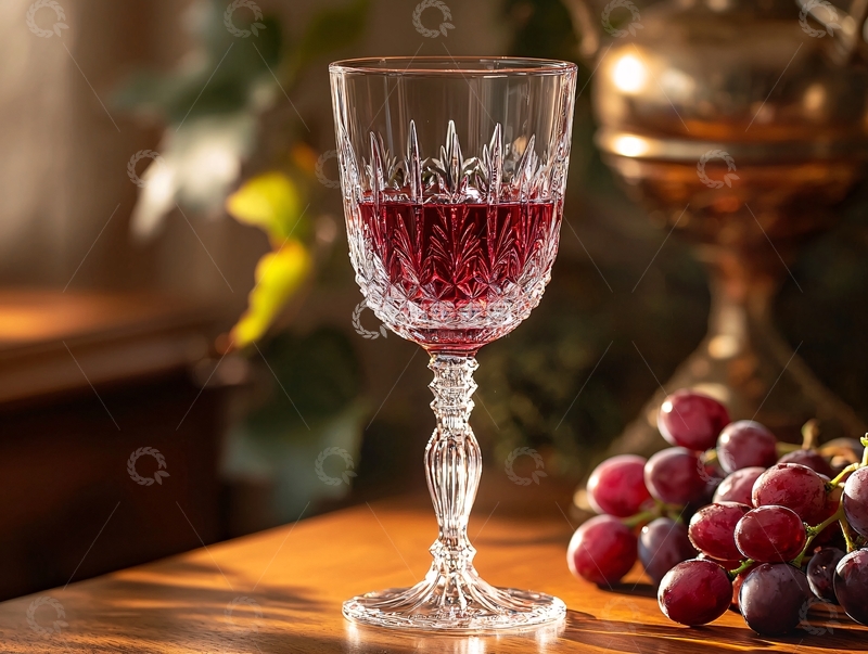 高清大图下载【趣麦麦图】红酒杯葡萄静物