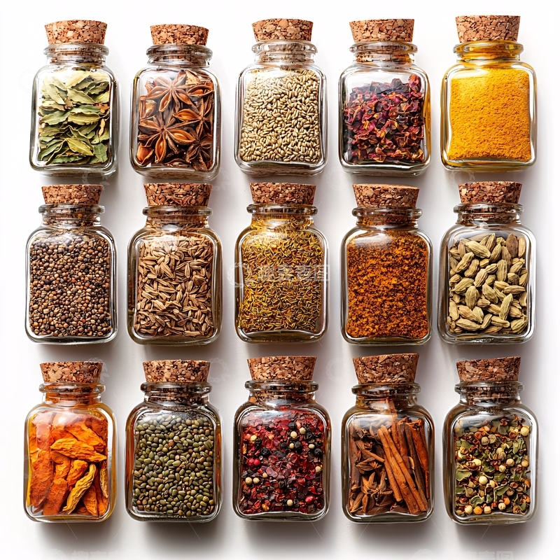 高清大图下载【趣麦麦图】香料瓶子
