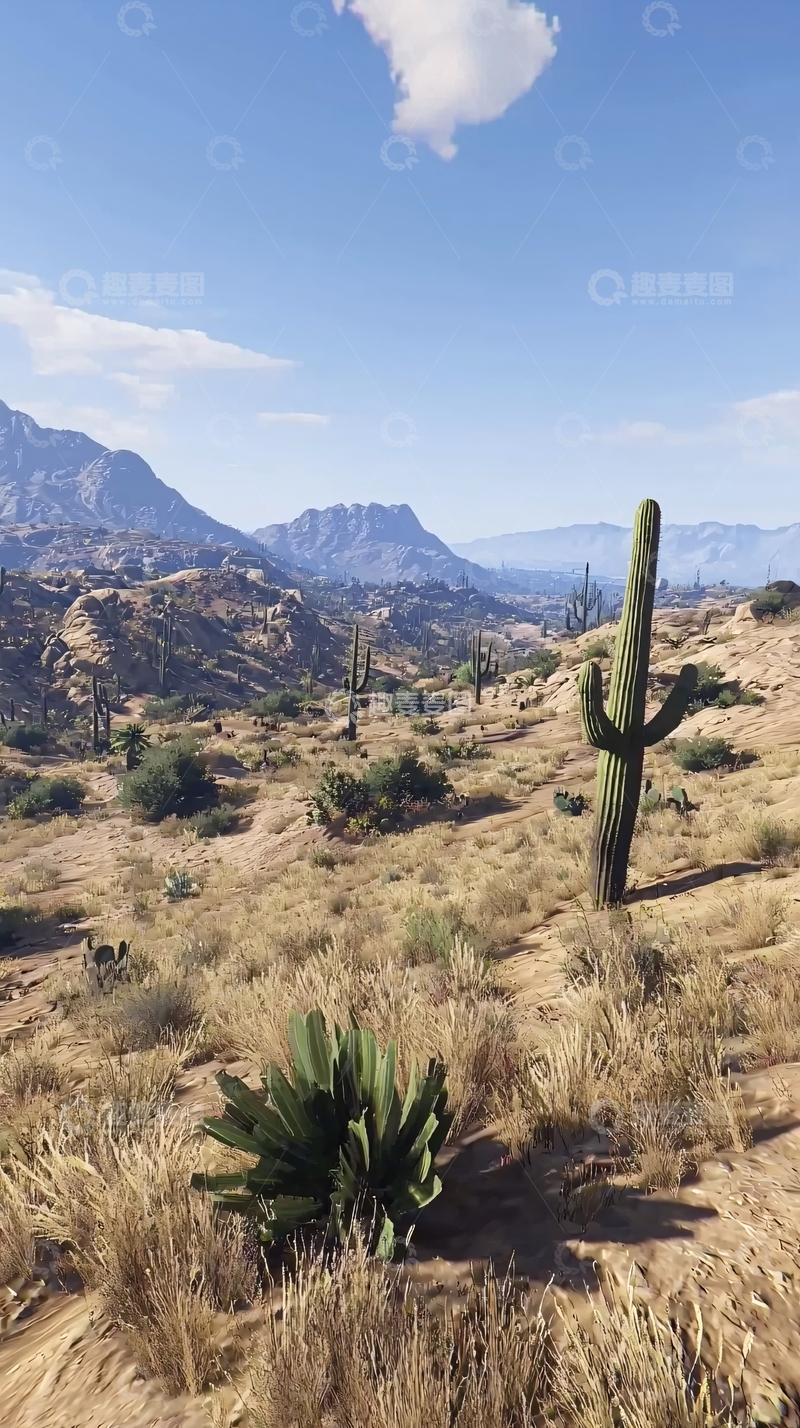 高清大图下载【趣麦麦图】沙漠景观