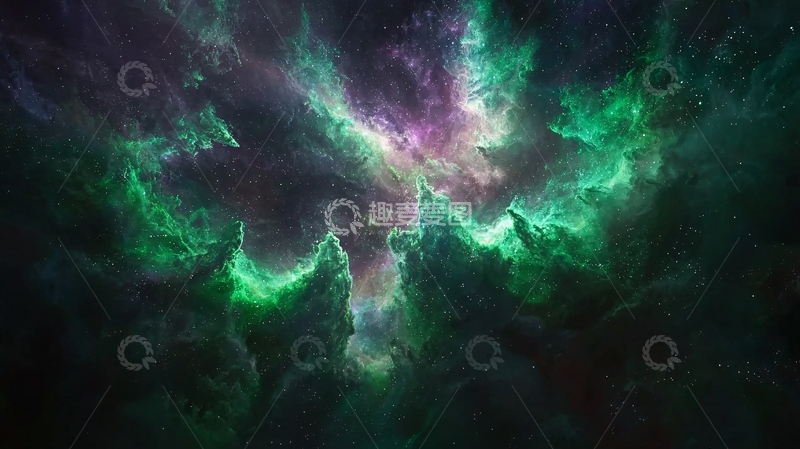 高清大图下载【趣麦麦图】宇宙星云