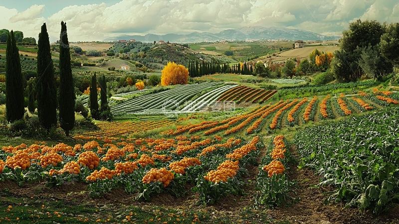 高清大图下载【趣麦麦图】秋日田园风光33