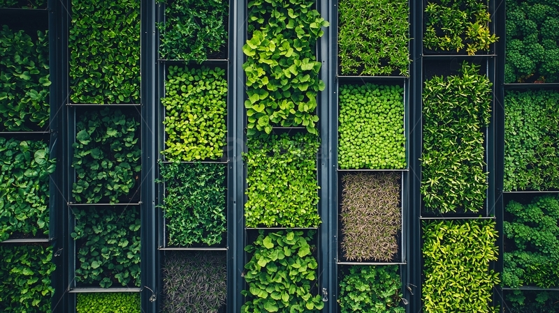 高清大图下载【趣麦麦图】绿植墙