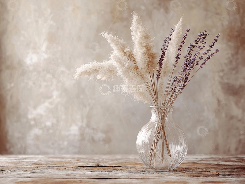 高清大图下载【趣麦麦图】干燥花束
