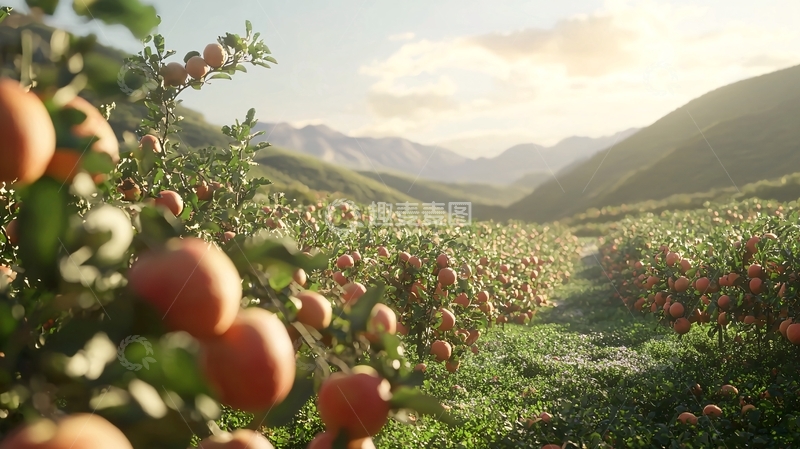 高清大图下载【趣麦麦图】苹果园