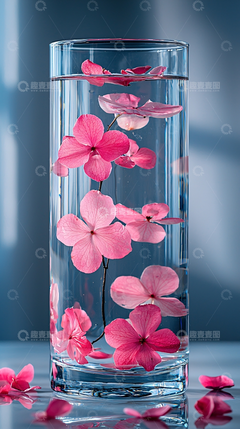 高清大图下载【趣麦麦图】粉色花朵