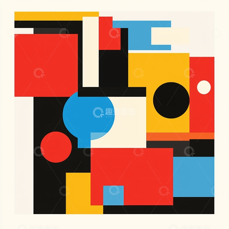 高清大图下载【趣麦麦图】抽象几何图形