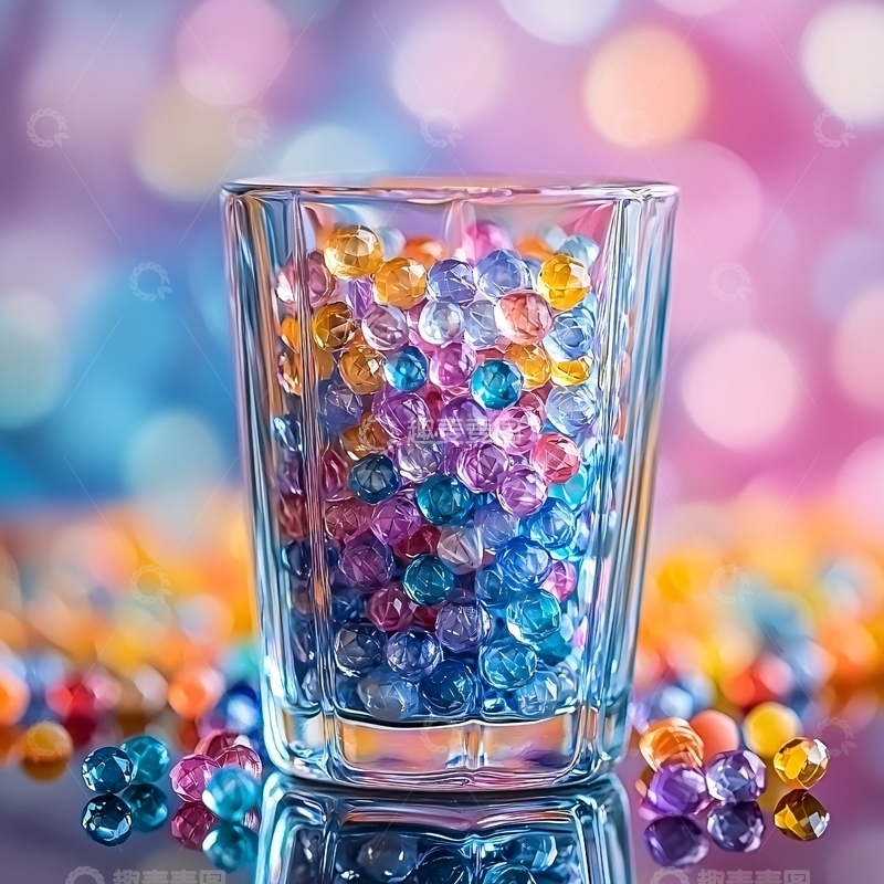 高清大图下载【趣麦麦图】彩色水晶球