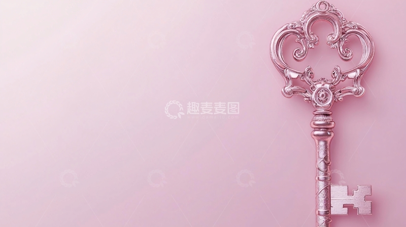 高清大图下载【趣麦麦图】粉色背景