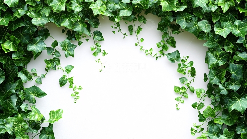 高清大图下载【趣麦麦图】绿叶植物背景