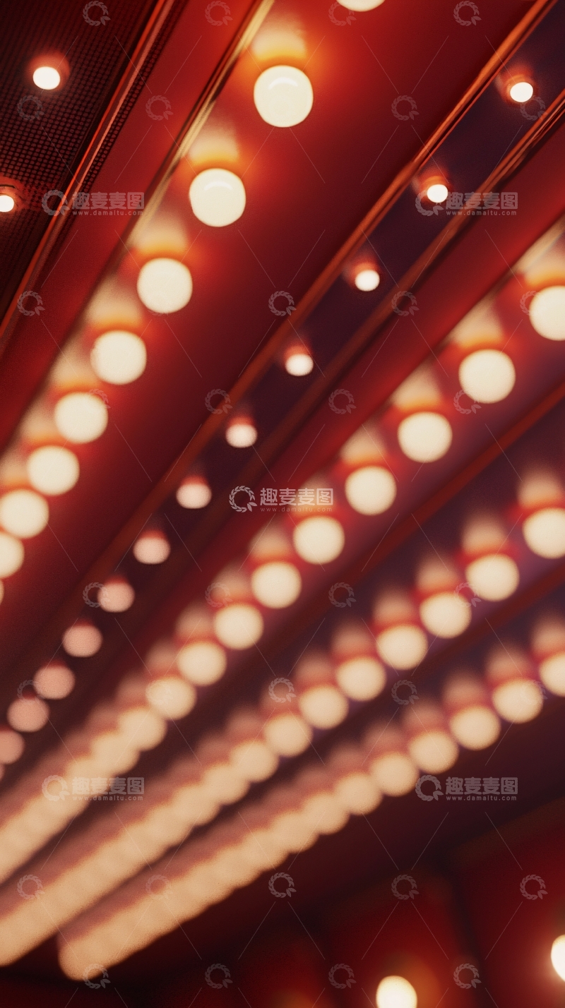 高清大图下载【趣麦麦图】红色灯光
