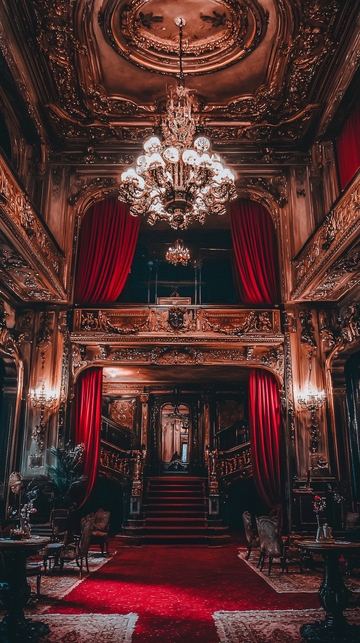 奢华复古欧式宫殿大厅