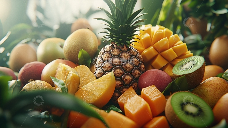 高清大图下载【趣麦麦图】新鲜水果组合