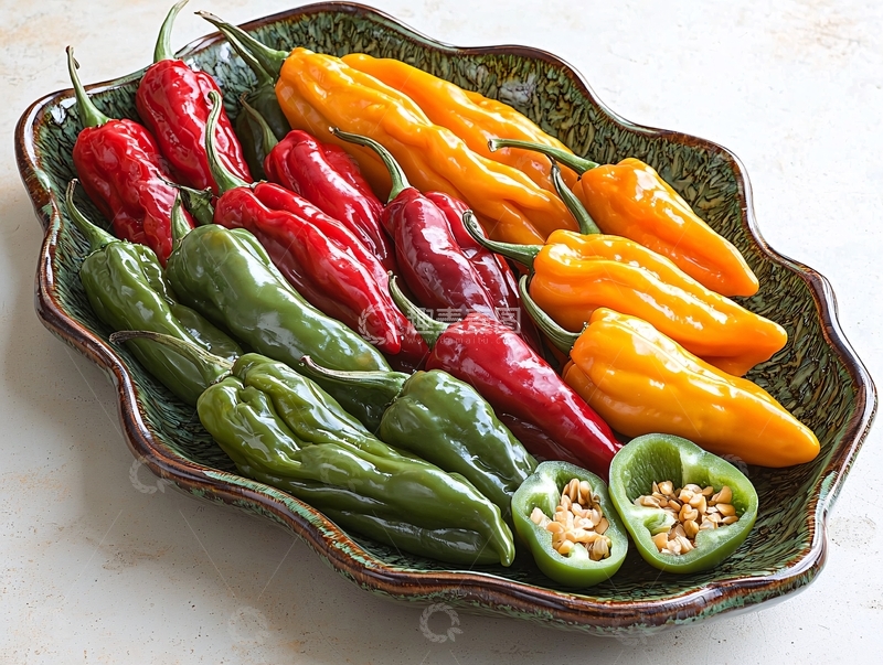 高清大图下载【趣麦麦图】彩色辣椒