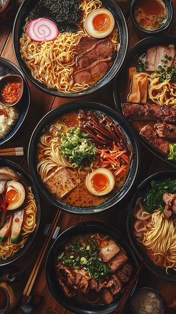 日式拉面美食大集合