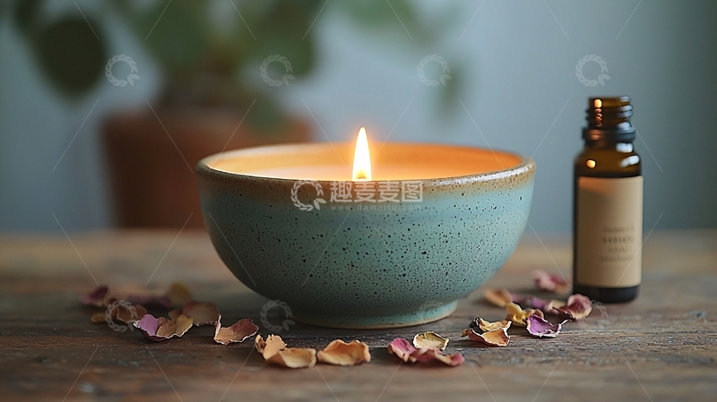 高清大图下载【趣麦麦图】香薰蜡烛