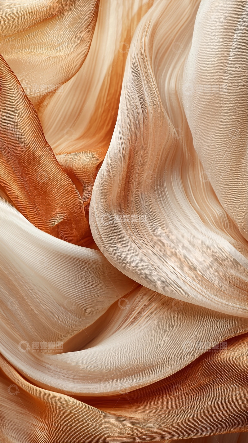 高清大图下载【趣麦麦图】流动的丝绸质感背景图
