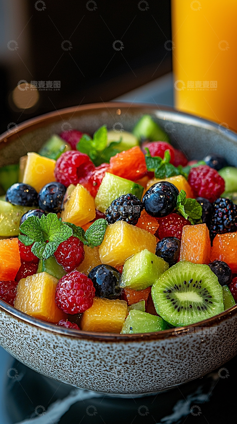 高清大图下载【趣麦麦图】新鲜水果沙拉