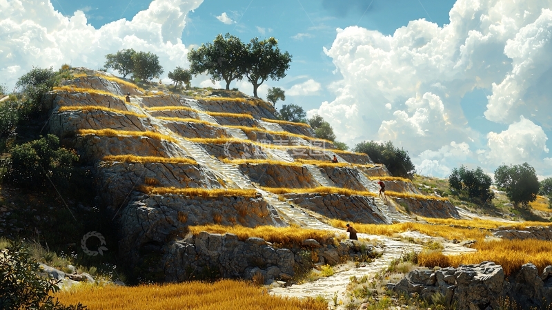 高清大图下载【趣麦麦图】梯田景观