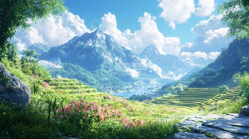 高清大图下载【趣麦麦图】自然风光如画如诗