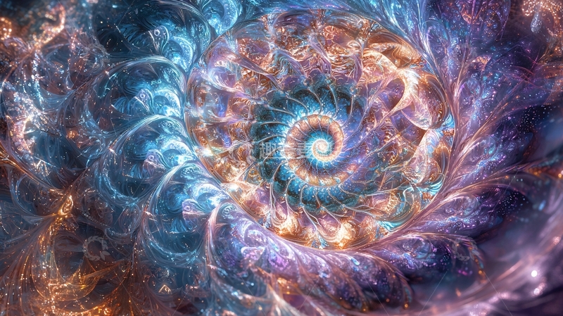 高清大图下载【趣麦麦图】梦幻螺旋