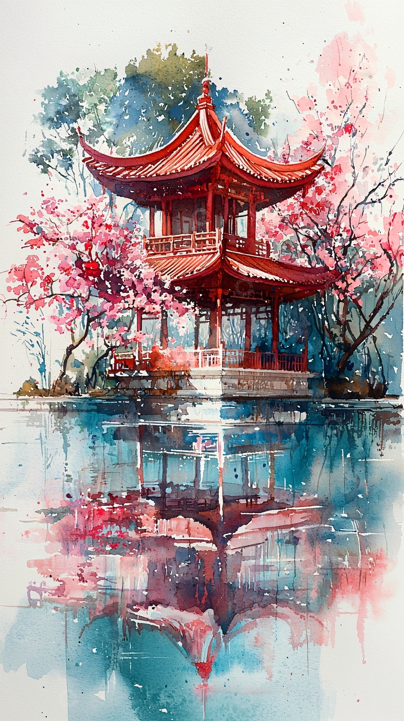 高清大图下载【趣麦麦图】水墨画