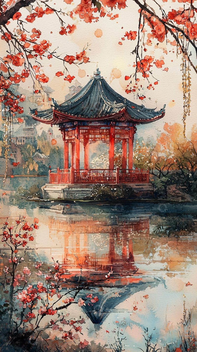 高清大图下载【趣麦麦图】水墨画