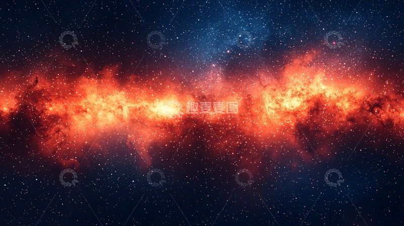 高清大图下载【趣麦麦图】绚丽星云