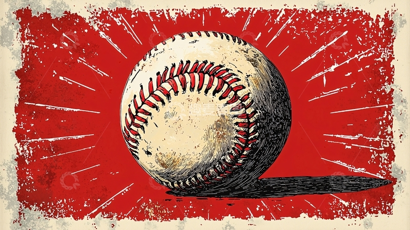 高清大图下载【趣麦麦图】棒球特写