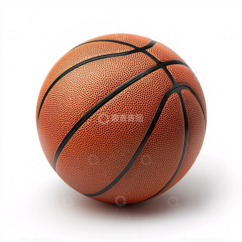 高清大图下载【趣麦麦图】橙色篮球特写