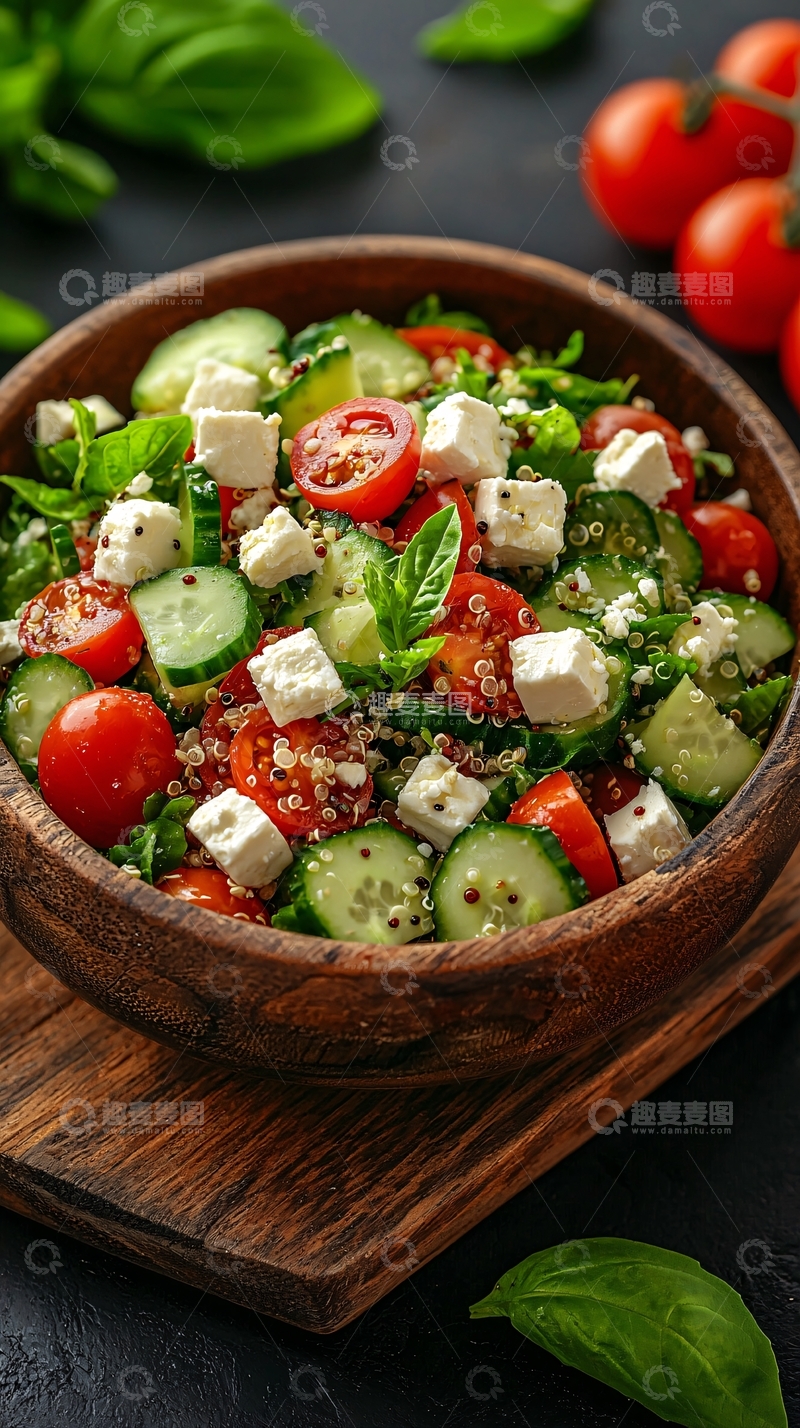 高清大图下载【趣麦麦图】蔬菜沙拉