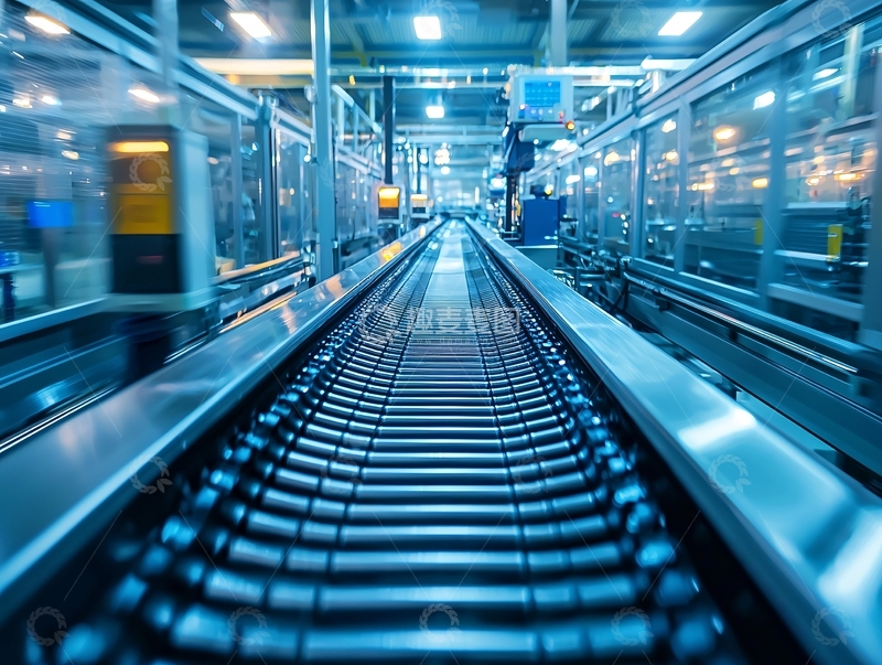 高清大图下载【趣麦麦图】现代化工厂流水线