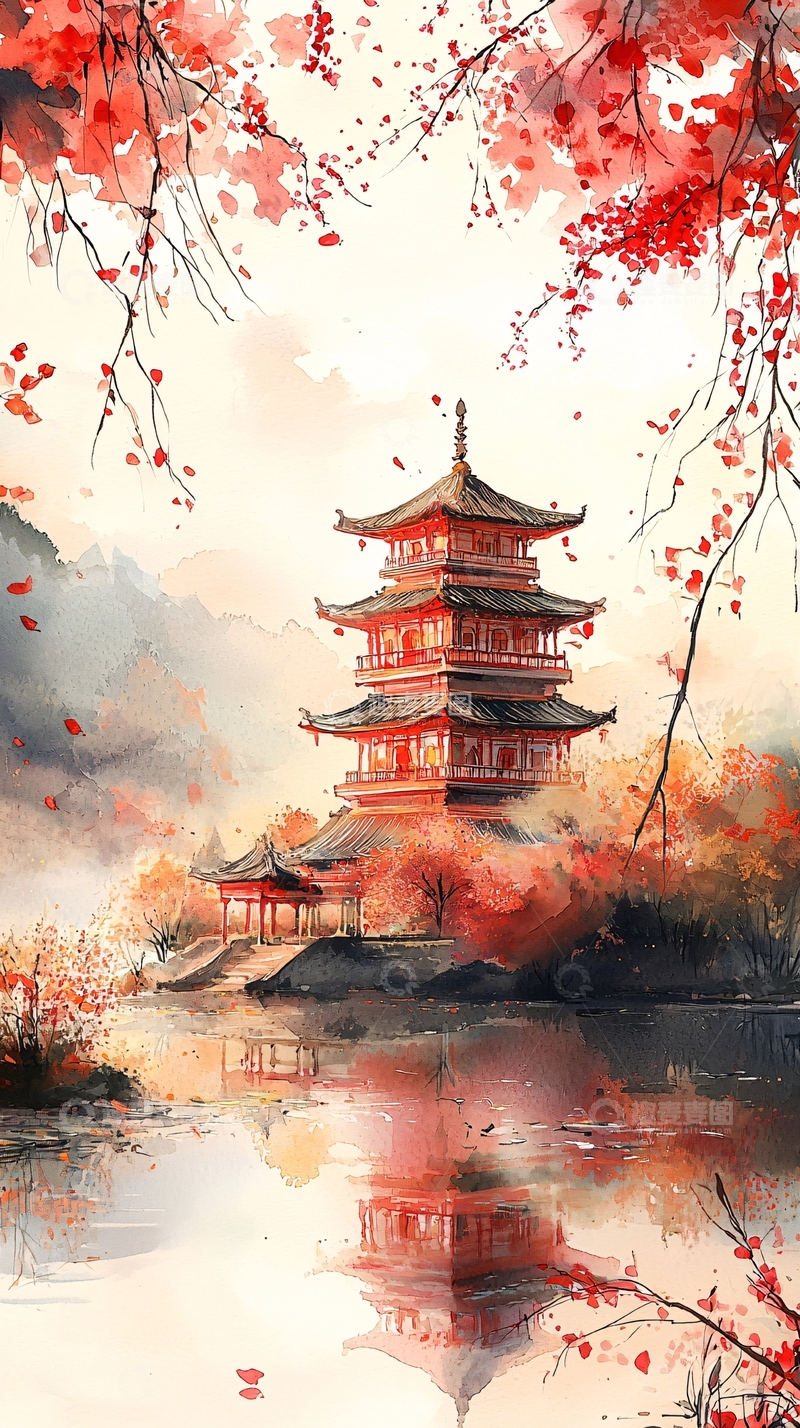 高清大图下载【趣麦麦图】水墨画