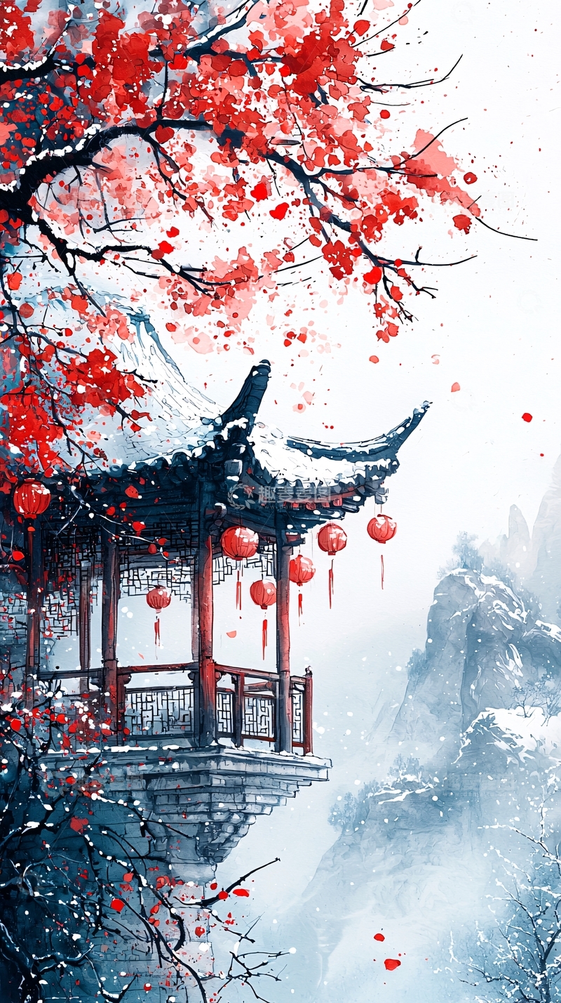 高清大图下载【趣麦麦图】水墨画