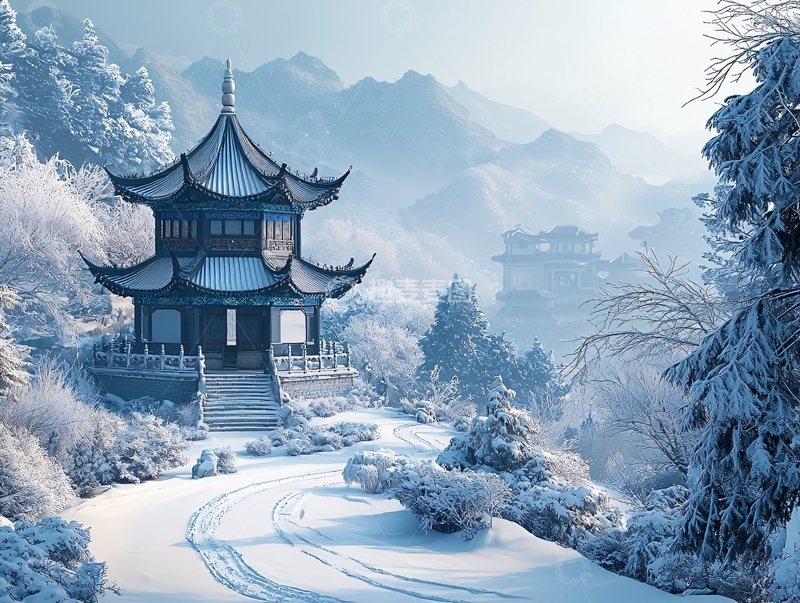 高清大图下载【趣麦麦图】水墨江南