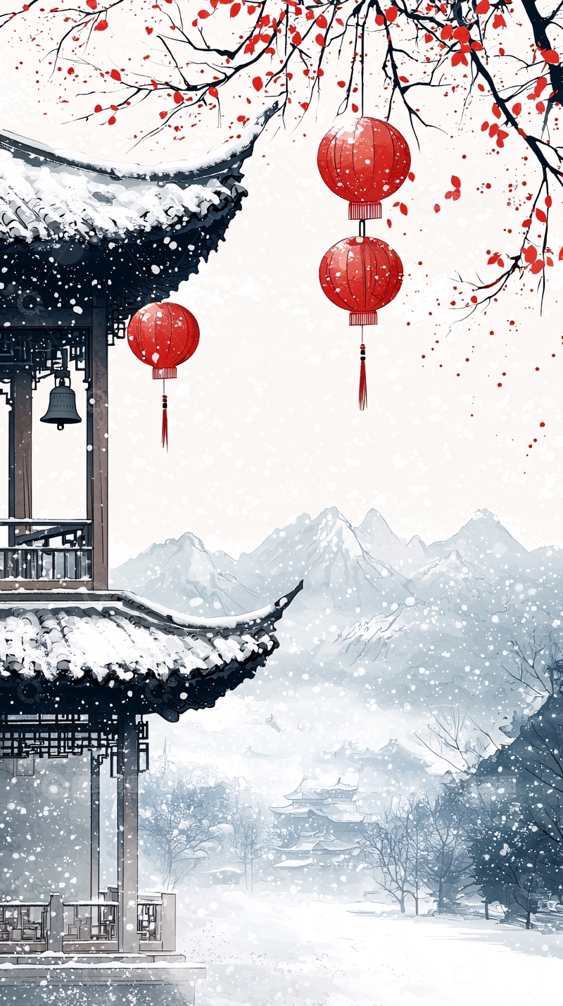 高清大图下载【趣麦麦图】水墨画