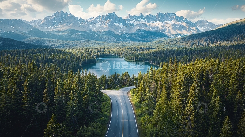 高清大图下载【趣麦麦图】山路