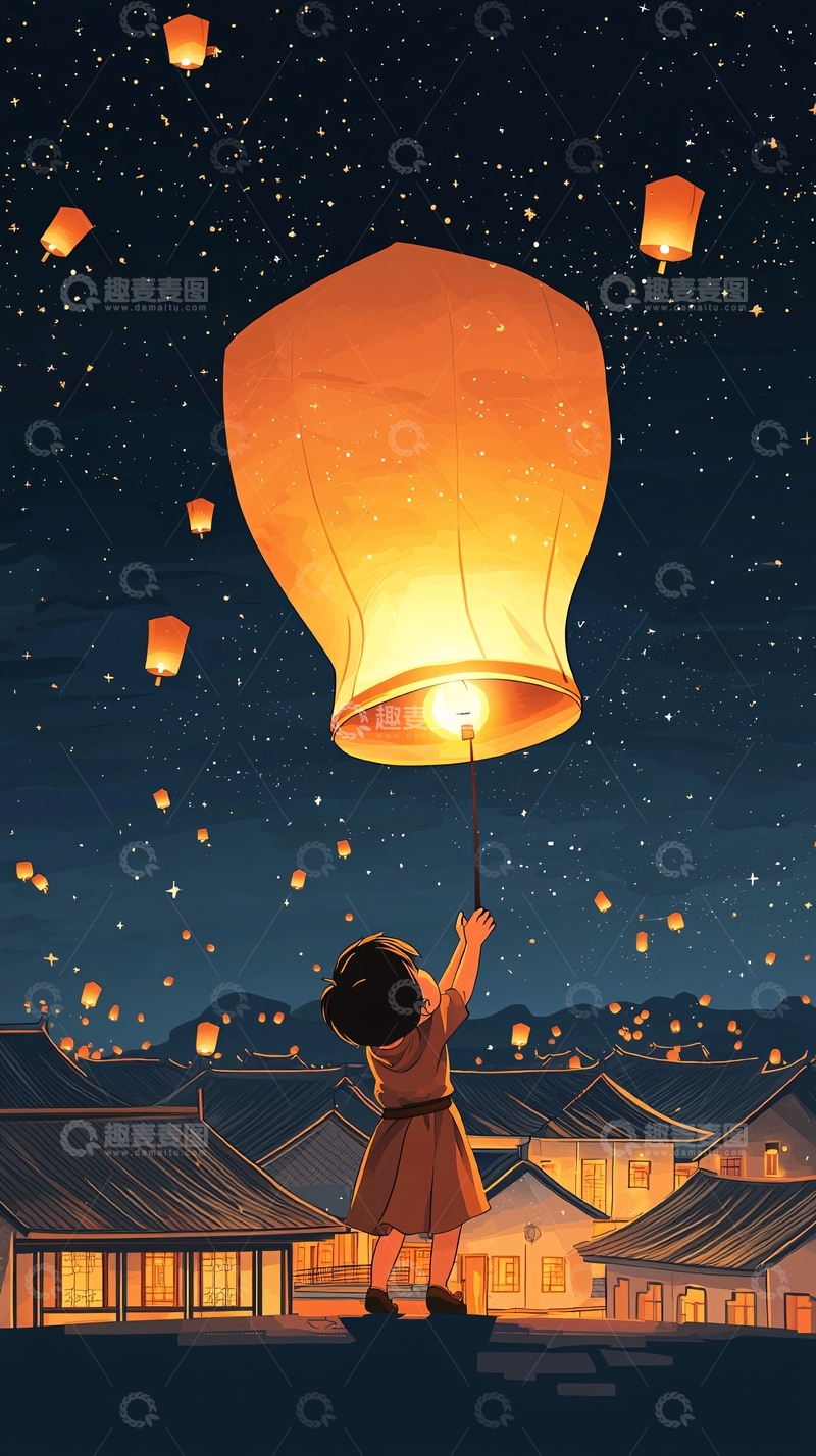 高清大图下载【趣麦麦图】夜晚