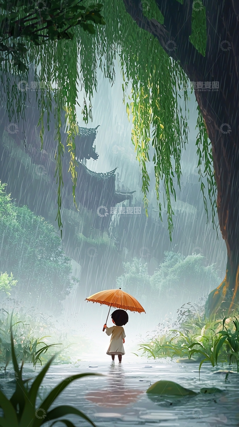 高清大图下载【趣麦麦图】水墨江南