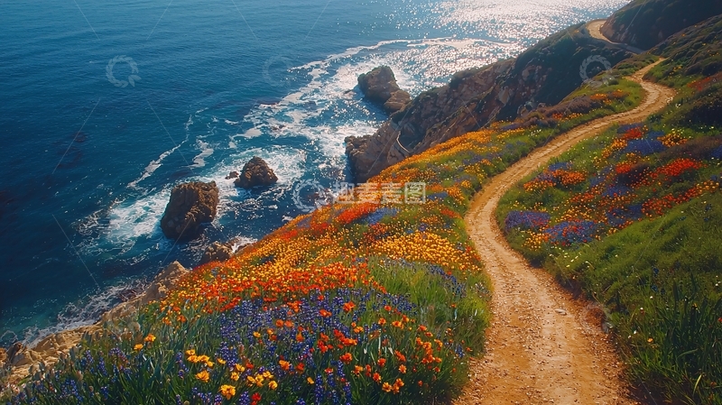 高清大图下载【趣麦麦图】蜿蜒小路