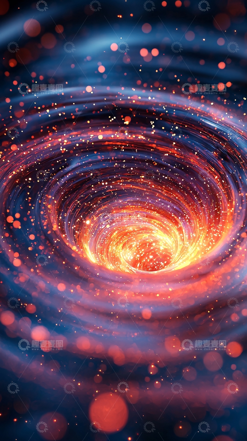 高清大图下载【趣麦麦图】宇宙漩涡