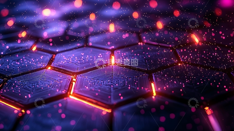 高清大图下载【趣麦麦图】六边形网格