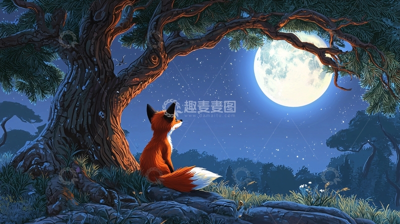 高清大图下载【趣麦麦图】狐狸4