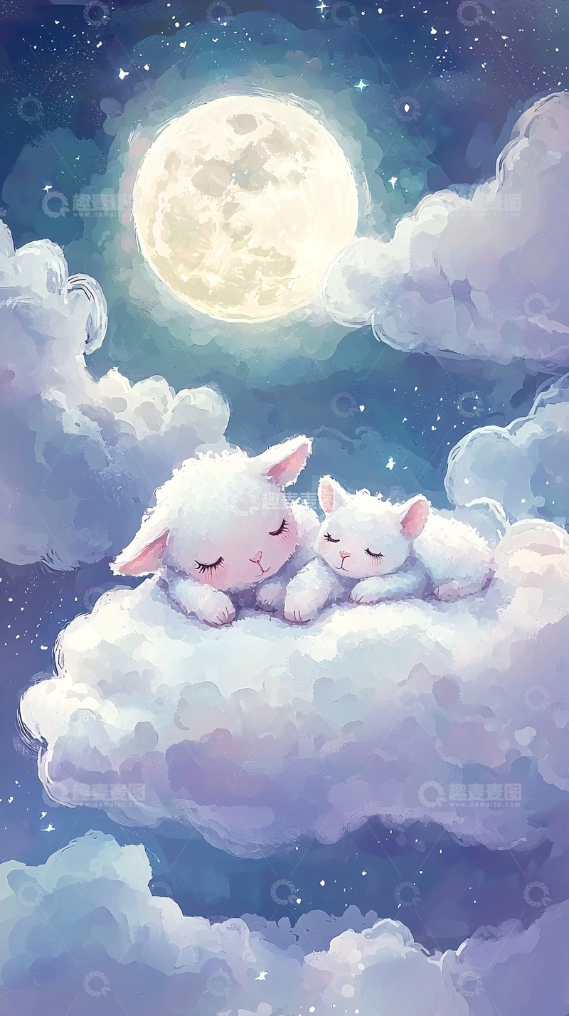 高清大图下载【趣麦麦图】月亮