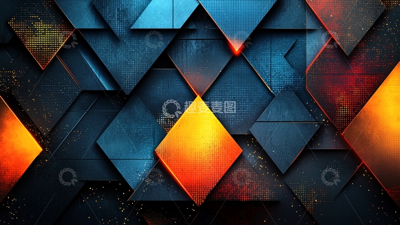 高清大图下载【趣麦麦图】抽象几何