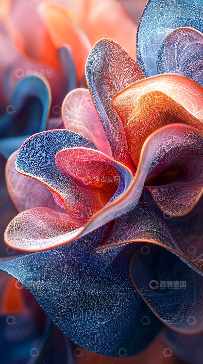 高清大图下载【趣麦麦图】抽象花卉艺术