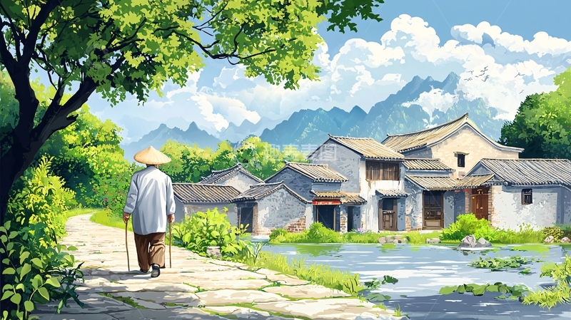 高清大图下载【趣麦麦图】乡村田园风光