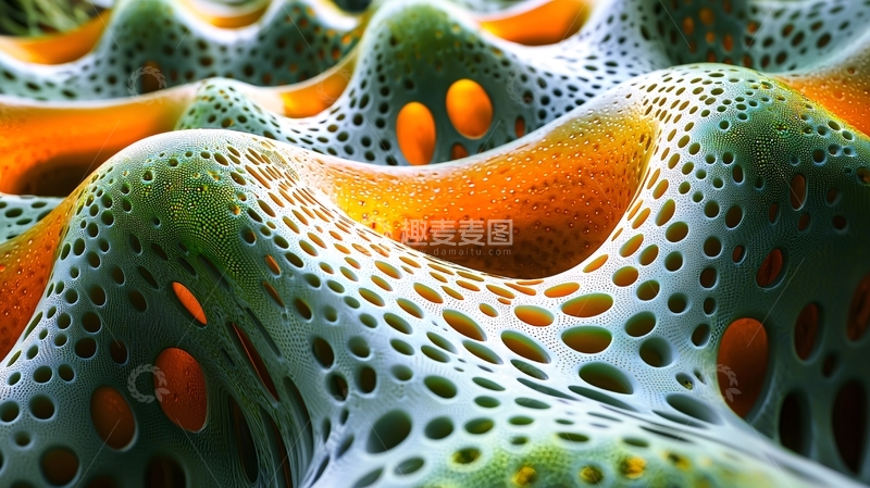 高清大图下载【趣麦麦图】抽象有机纹理