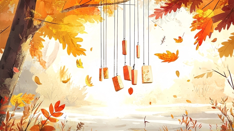 高清大图下载【趣麦麦图】秋季森林挂饰