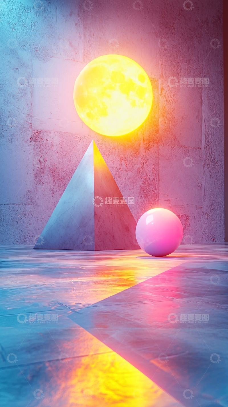 高清大图下载【趣麦麦图】几何体