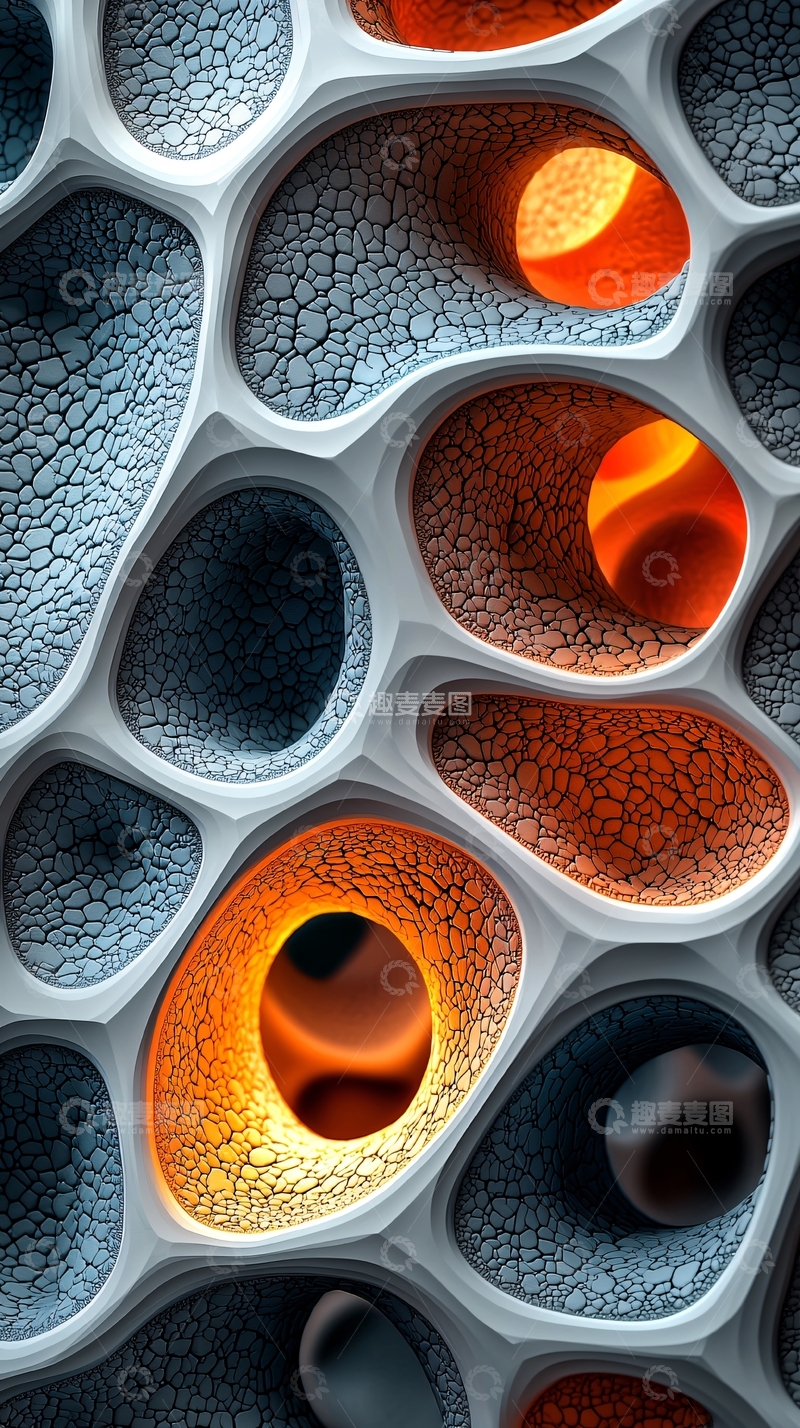 高清大图下载【趣麦麦图】抽象结构